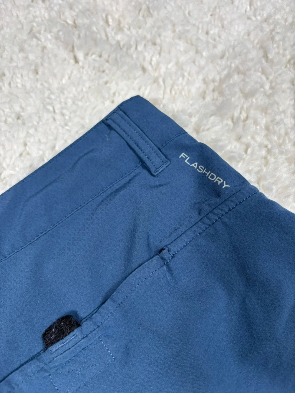 The North Face Paramount Active Shorts Mens 36 Blue FlashDry Hiking Stretch